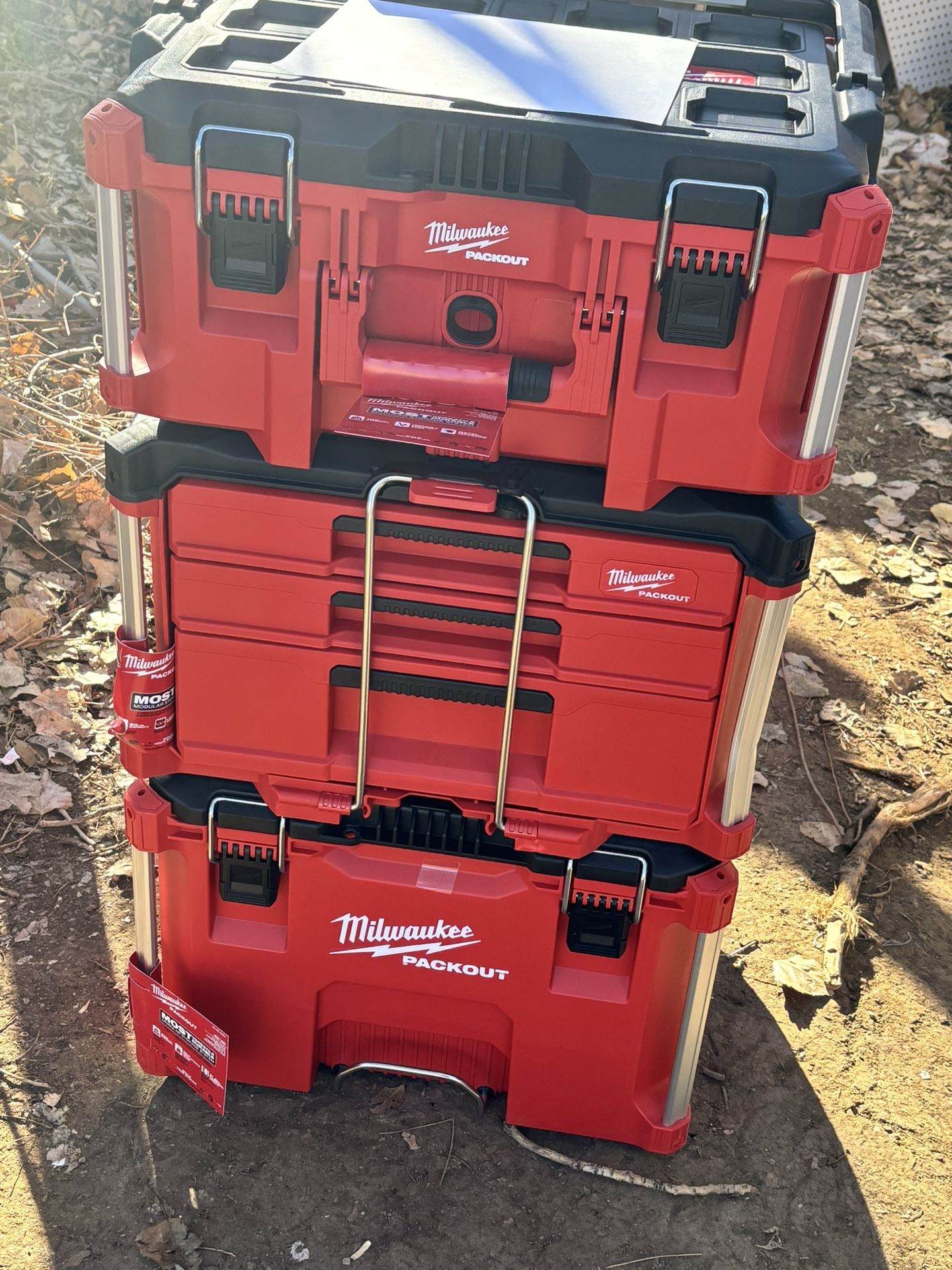 Milwaukee Pack Out Three-Piece Set 230