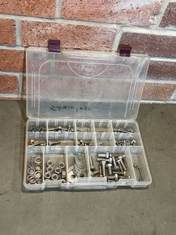 Stainless steel bolt and screw hardware kit
