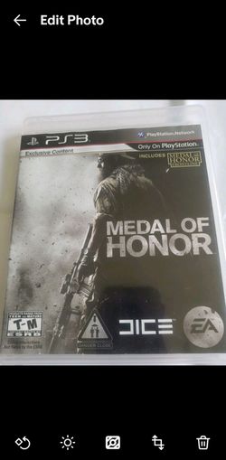 Medal of honor Playstation 3 ps3 video game