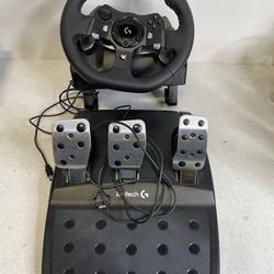 Logitech G920 Wheel And Pedals 
