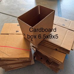 Cardboard Box 9 x 6.5 x 5”