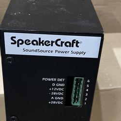 Speakercraft Soundsource Power Supply In Good Condition 