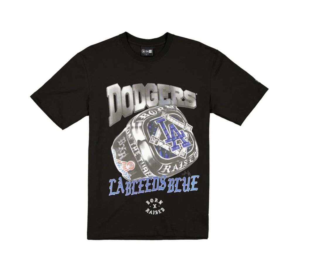 Born x Raised Dodgers Championship Ring T-Shirt
