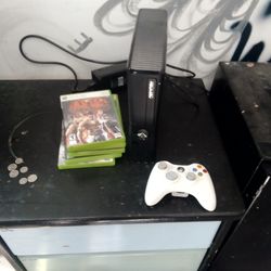 Xbox 360 With 5 Games