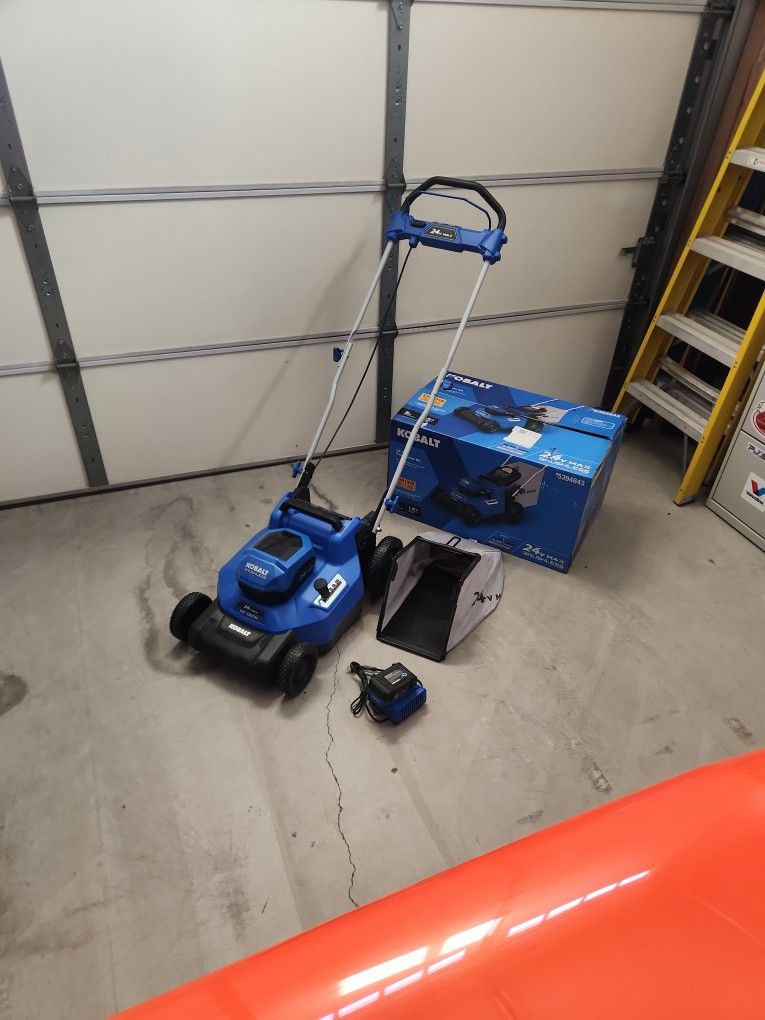 KOBALT Lawn Mower - Battery Powered