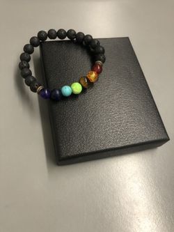 7 Chakra stress/anxiety bracelet