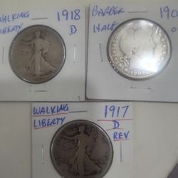 Key Date Half Dollars Your Choice 