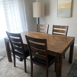 Dinning Table + 4 Chairs