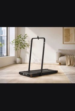 Walking Pad Treadmill with Handlebar -
Compact Home Treadmill