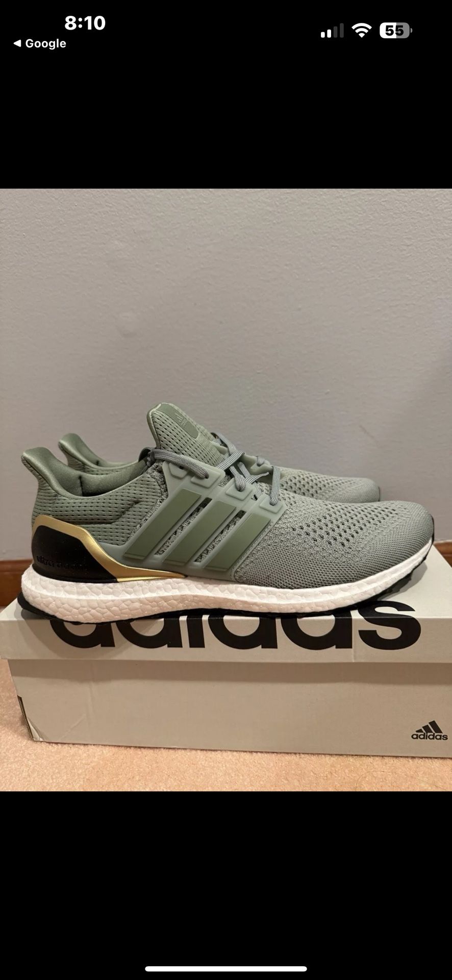 adidas gazelle silver green womens adidas ultraboost G28319 main image 1