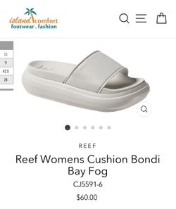 Reef Womens Cushion Bondi Bay Fog