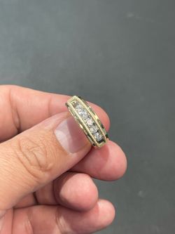 10KT Yellow Gold .50CTW Diamond Band