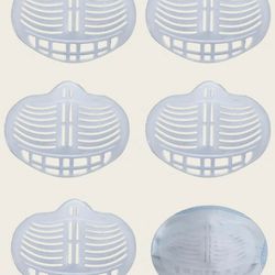 5pcs Plastic Face Mask Holder For More Breathing Room