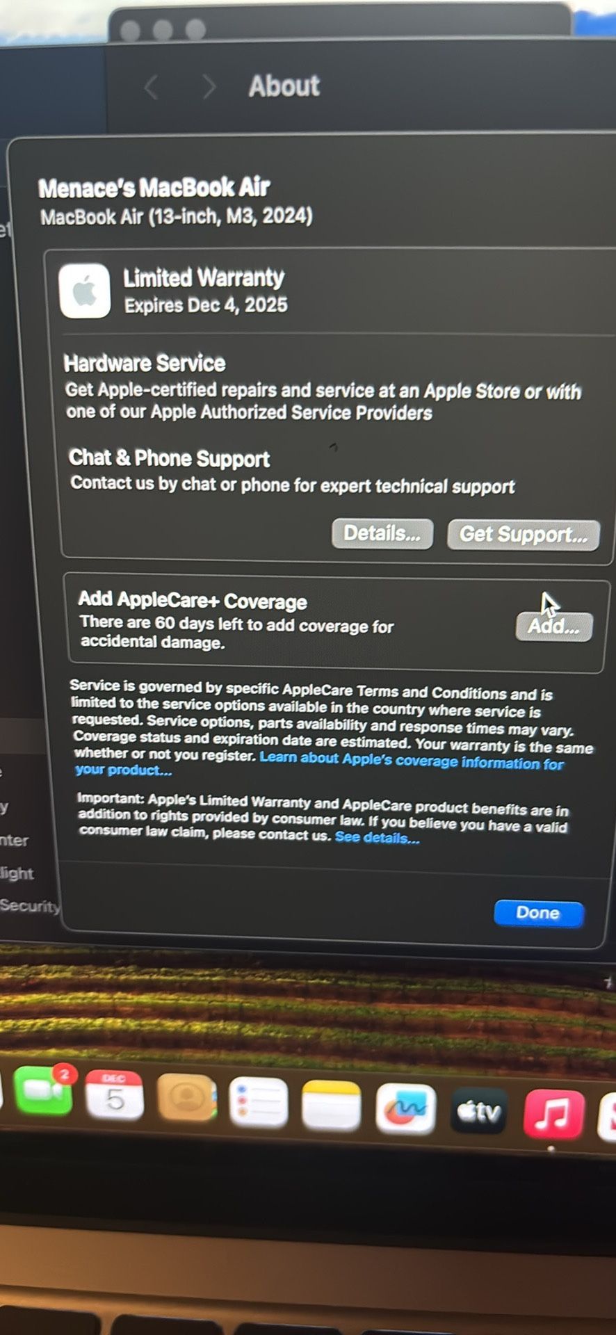 MacBook Air 2024 M3 Chip