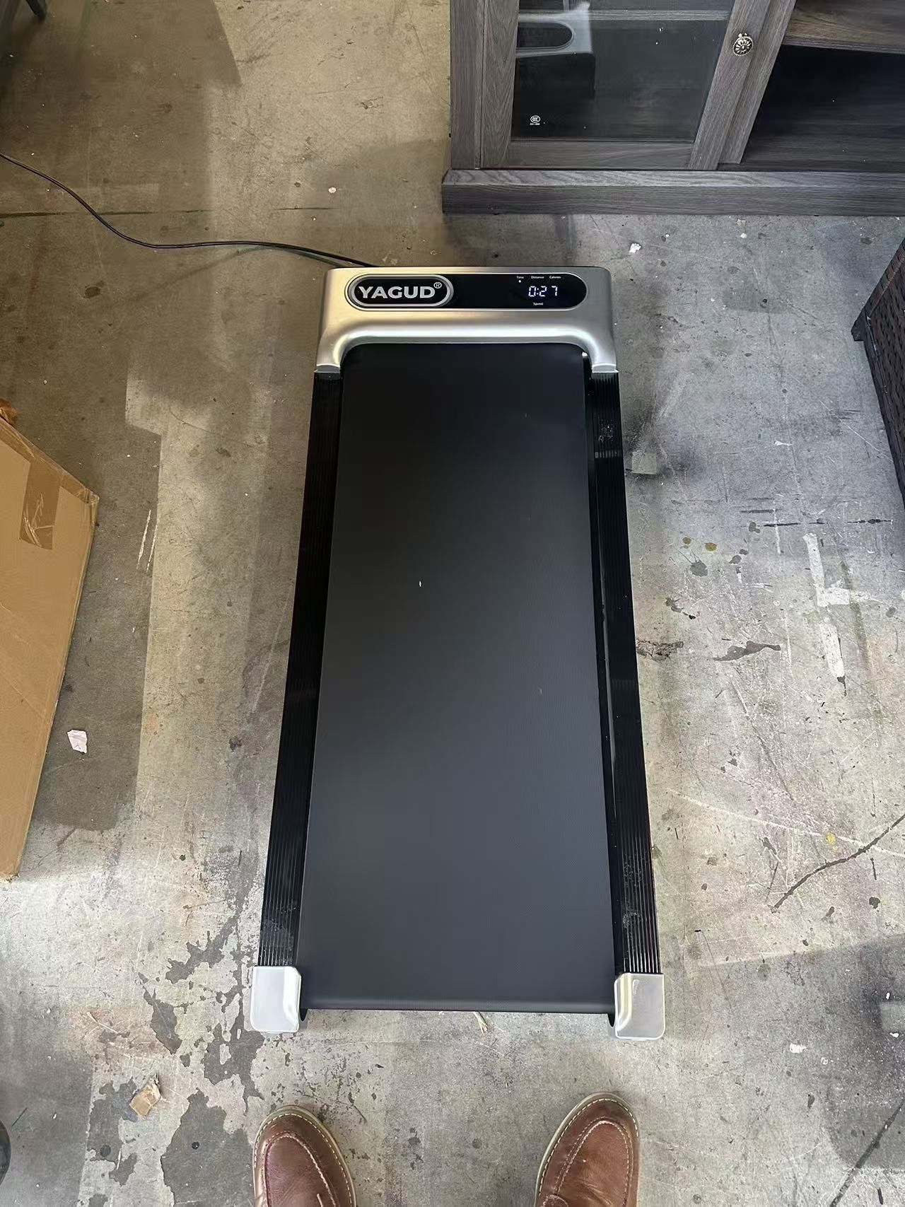 New in box Under Desk Treadmill, Walking Pad for Home and Office, 2.5 HP Portable Walking Jogging Running Machine with Remote Control and LED Display,