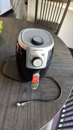 CHEFMAN Small, Compact Air Fryer Healthy Cooking, 2 Qt, Nonstick, 60 Minute Timer & Auto Shutoff,
