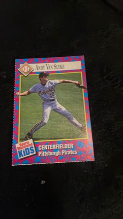 Andy Van Slyke Sports Illustrated Kids Baseball Card