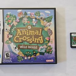 Animal Crossing Wild World Nintendo DS 