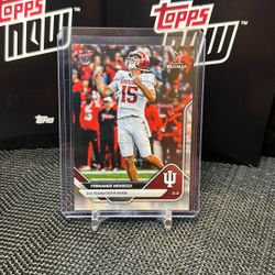 2025-26 Topps Now Bowman U NOW #25HAW-FM Fernando Mendoza Heisman Trophy Win - Card #60