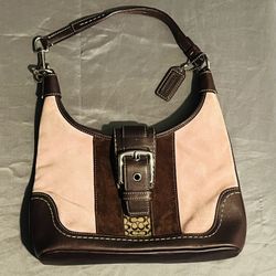 Pink Leather Coach Bag