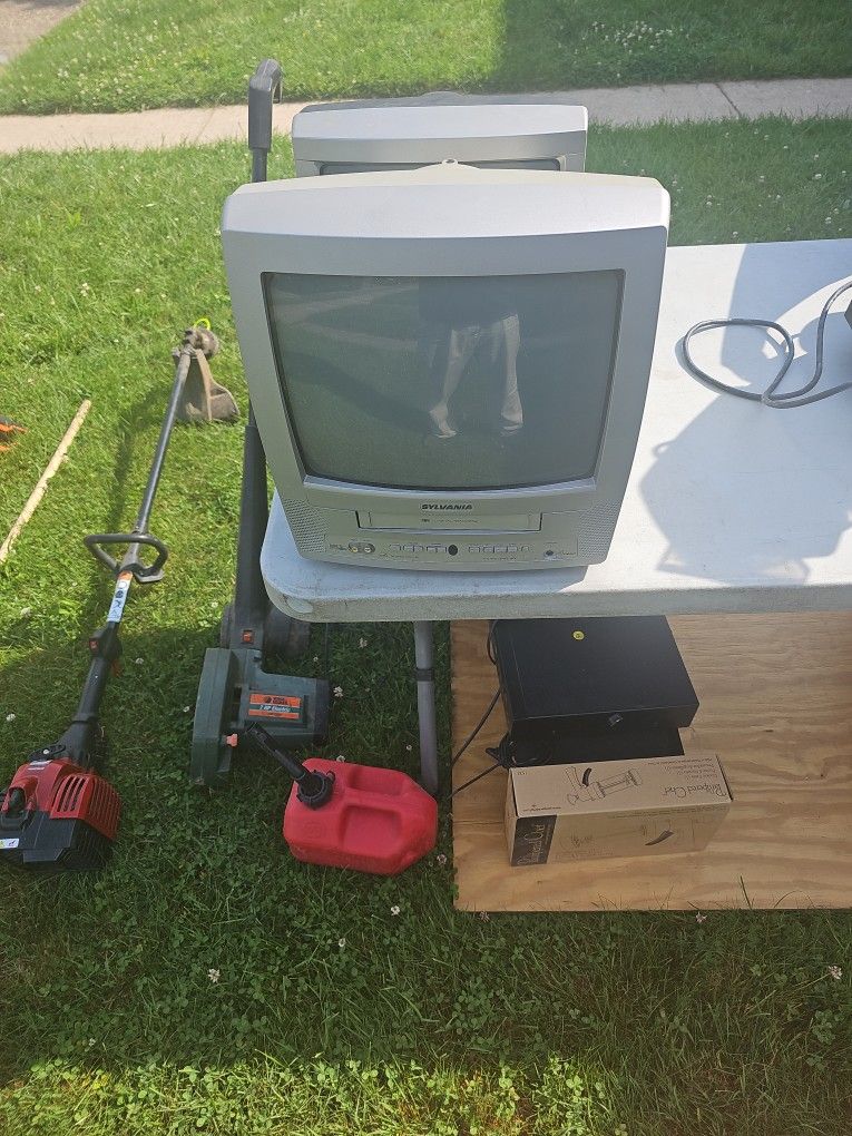 Sylvania Tv With Built-in Vhs