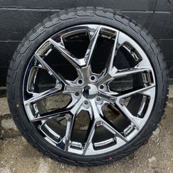 24 Wheels Rims Tires New $2200
