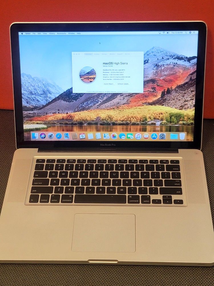15 Inch Macbook Pro A1286