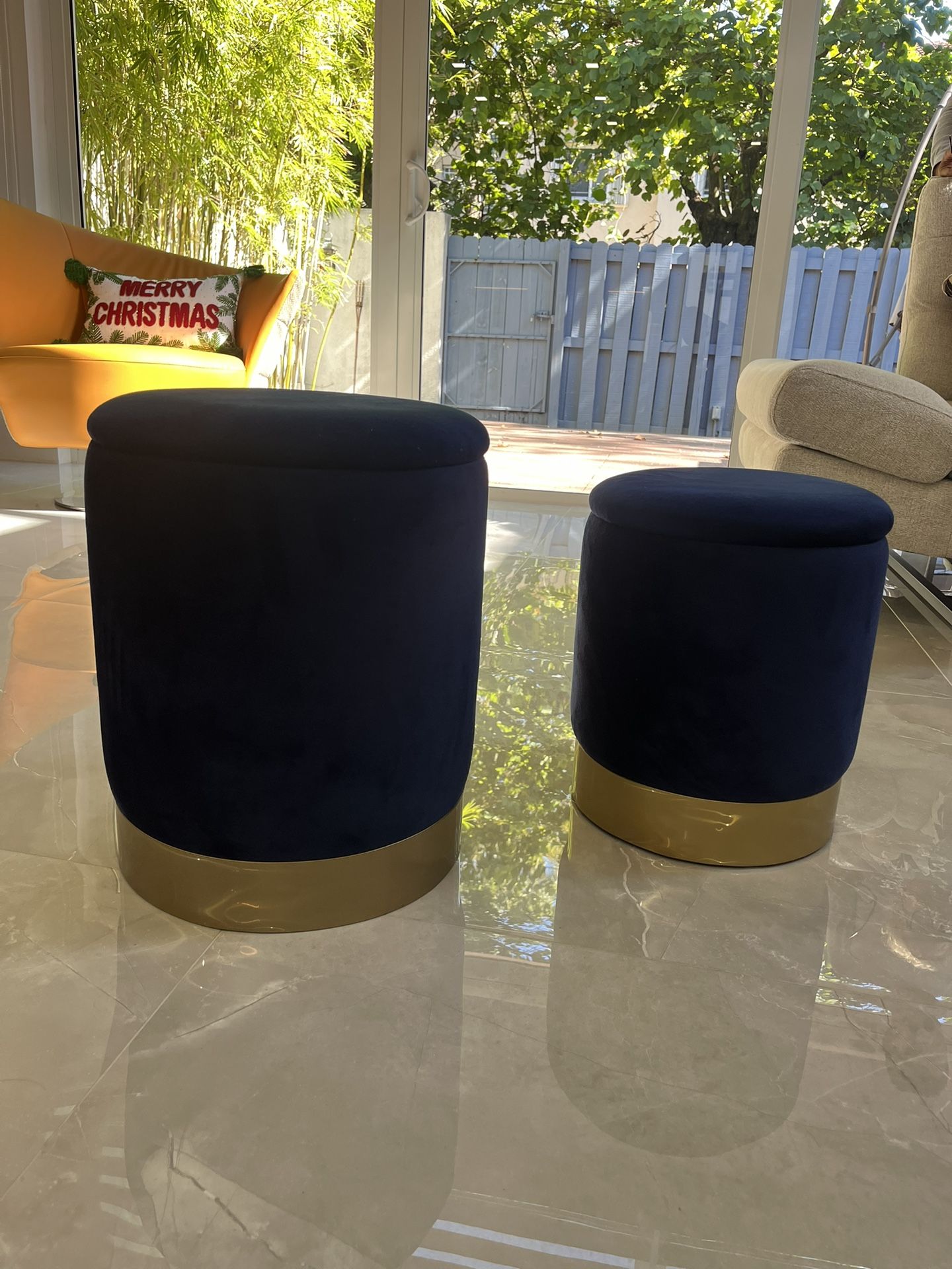 Ottoman Set For Home Chairs