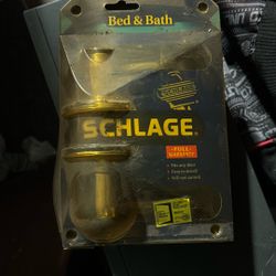 Schlage Bed & Bath Knob Assembly