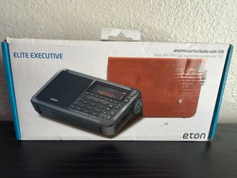 Eton Executive Elite Radio - AM, FM, Shortwave, SSB, Aircraft Band - New In Box - Sealed