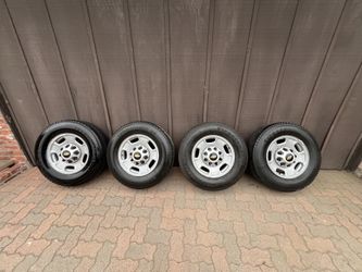 Chevy Rims And Tires LT245/75R17 WHEELS 