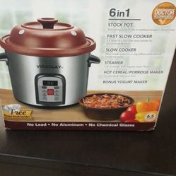 VitaClay Smart Organic Multi-Crock N’ Stock Pot – $80