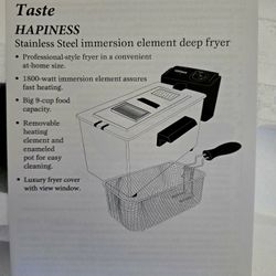STAINLESS STEEL DEEP FRYER