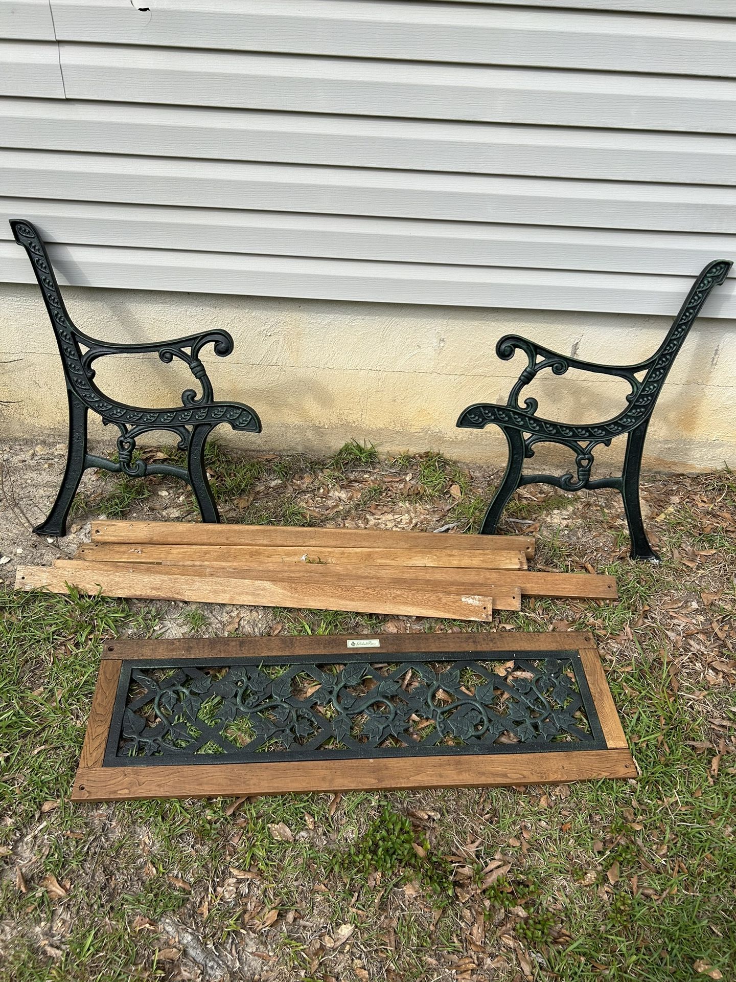 50 Inch Cast Iron Bench 