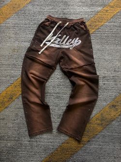 Vale Sweatpants Brown/Tan (Size Medium)