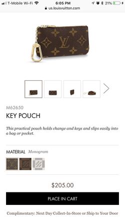 Card Holder in Monogram $205 // Louis Vuitton  Card holder, Louis vuitton  keychain, Louis vuitton jewelry