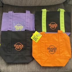 Trader Joe's Halloween Mini Tote Bag (Check Description)