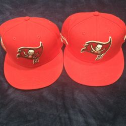 Tampa Bay Buccaneers Hats Size 7 1/2