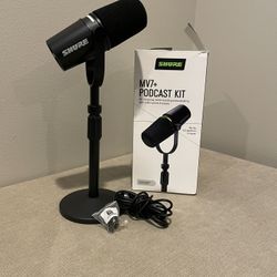 Shure MV7+ Podcast Kit (offers Accepted) 