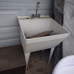 utility faucet sink...perfect 4 garage..
