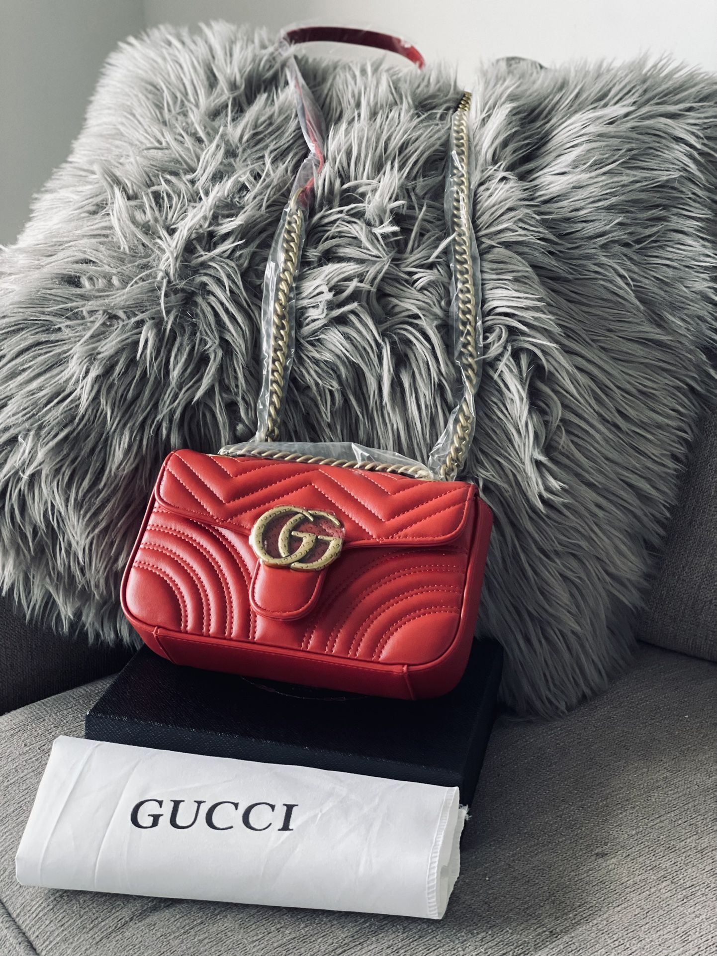 Designer Marmont Bag GG Genuine Leather