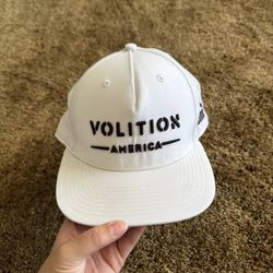 White and black Puma Volition America ‘Freedom Isn’t Free’ snapback hat; perfect condition