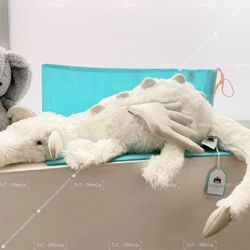 Jellycat Snow Dragon Large NWT