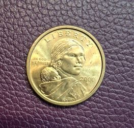 2000 D Sacagawea Native American Dollar Coin