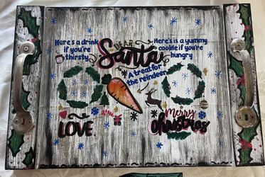 Custom Santa Cookie Trays