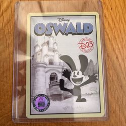 D23 Ultimate Disney Fan Event Honda Center Exclusive Oswald Trading Card Castle
