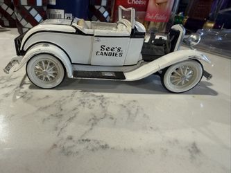 Sees Candy Collectible Car & Delivery Truck Cast Iron Frame 1930 Vehicle Version