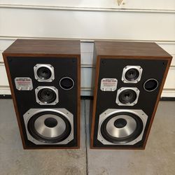 Set Of 2 Acoustic Monitor System One Speakers