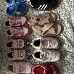 Toddler Girl Shoes Bundle 