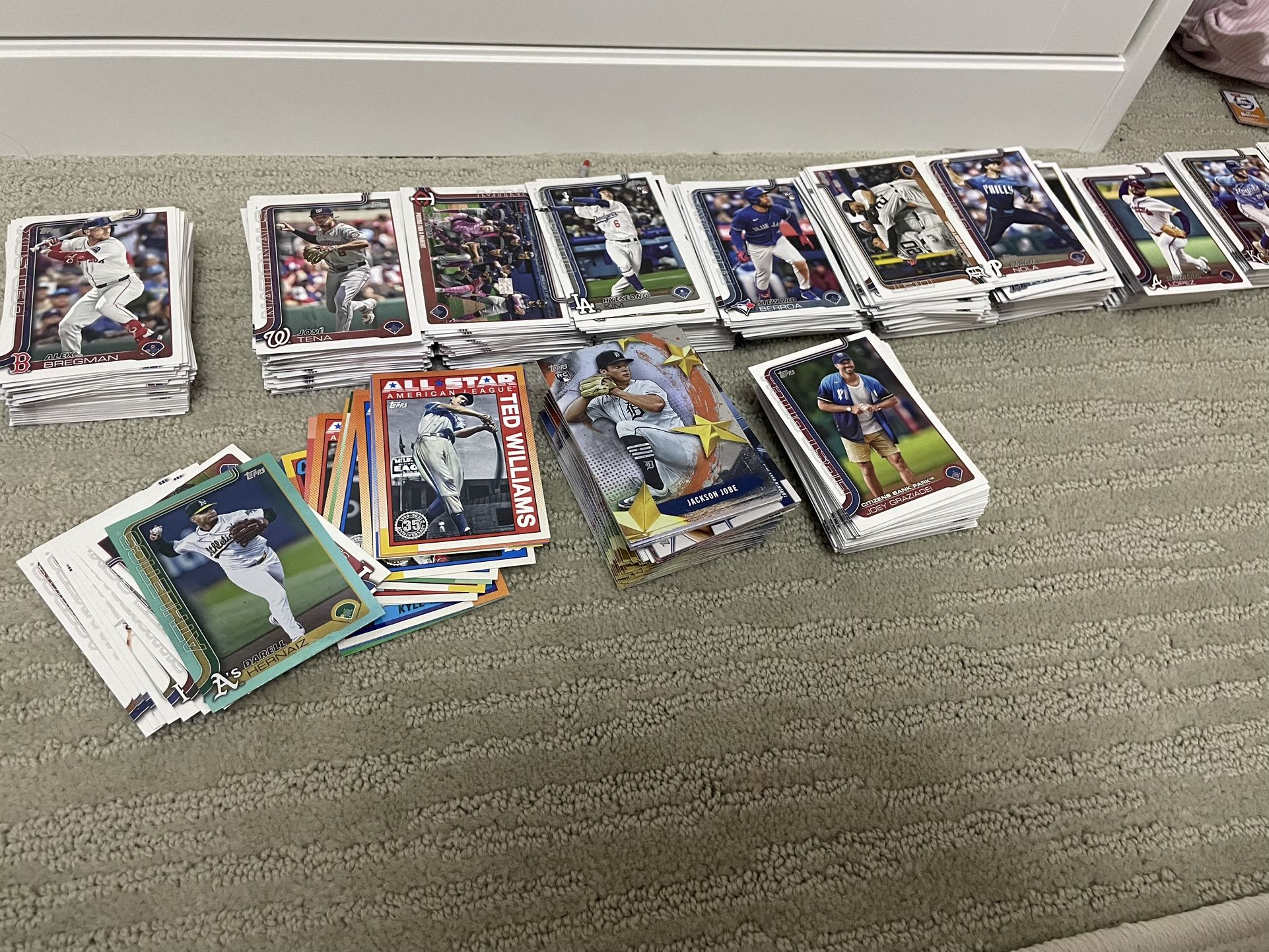 2025 Topps Baseball Series 2 Card Lot Rookies And Stars!!!
